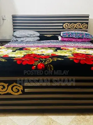 Photo - Solid Wood Bed Frame - Pristine Condition