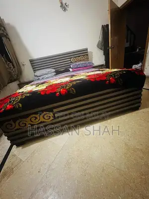 Solid Wood Bed Frame - Pristine Condition