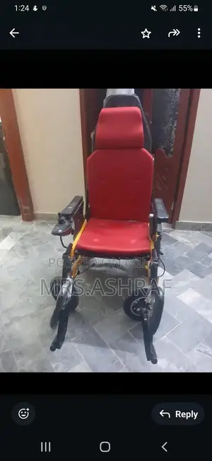 Photo - Fully Functional Electronic Wheelchair with Remote Control