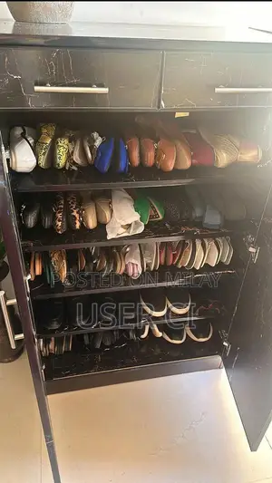Modern Shoe Storage Rack - Spacious and Durable Design