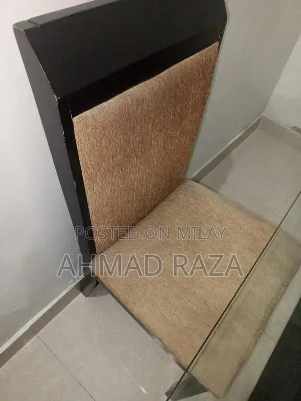 Glass Top Dining Table with 6 Seating Capacity