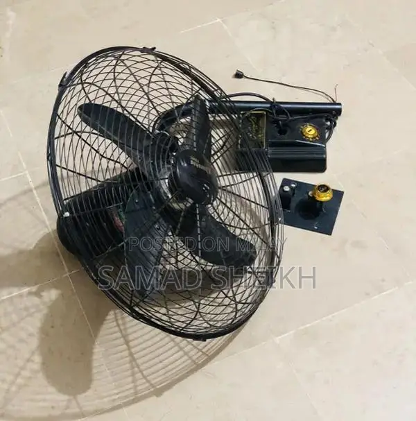 24-inch Heavy Duty Remote Control Wall Fan - Industrial Grade