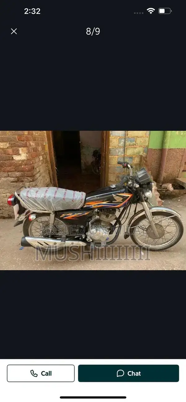 Honda CG125 Motorcycle 2018 Edition