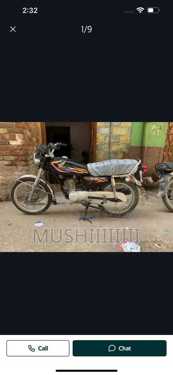 Honda CG125 Motorcycle 2018 Edition