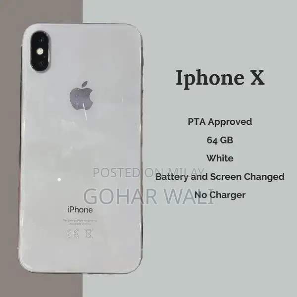 Apple iPhone X Premium Smartphone with PTA Approval