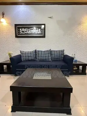 Photo - Large 9-Seater Living Room Sofa Set with Side Tables