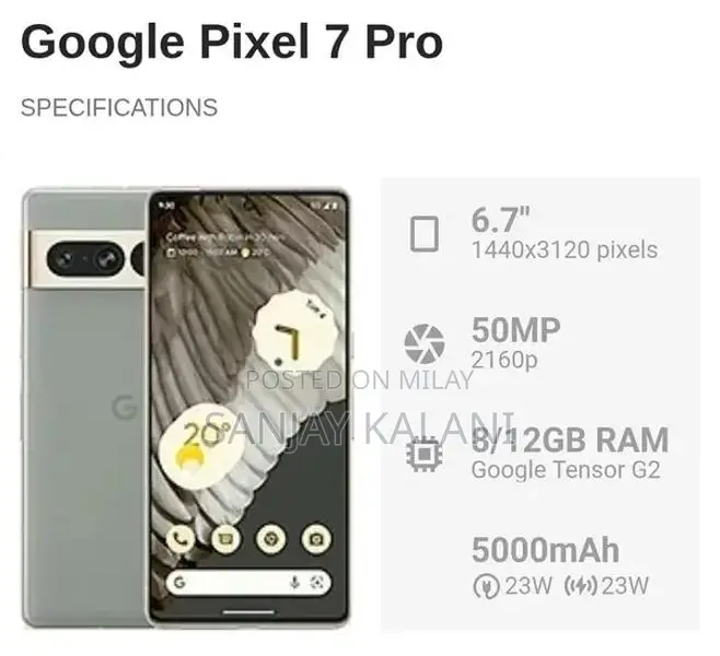 Advanced Google Smartphone with High-Performance Camera System