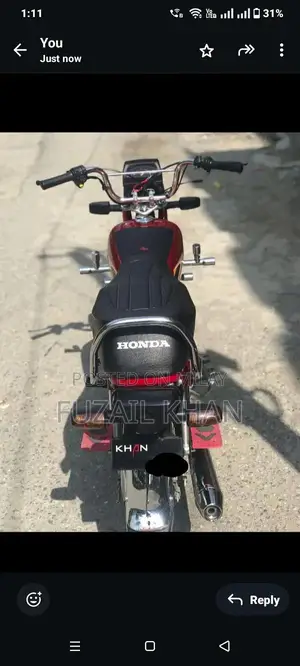 Photo - Honda CD 70 Motorcycle 2024 Model Excellent Condition