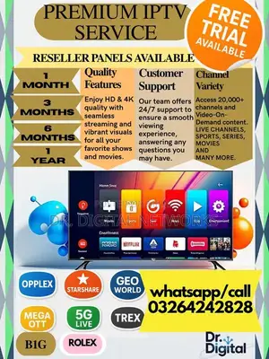 IPTV Streaming Service: Global Live TV Channels in HD & 4K