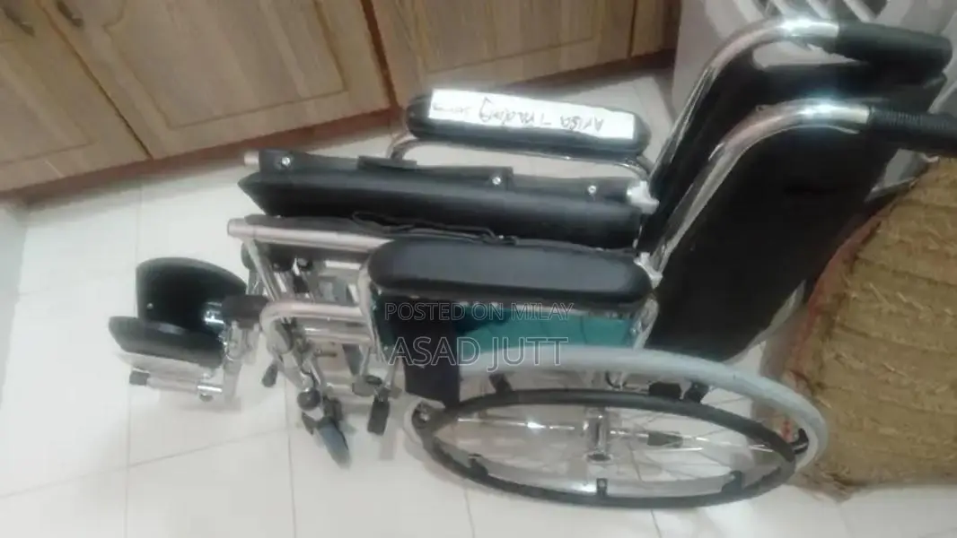 Imported Lightweight Folding Wheelchair - Portable Medical Mobility Ai