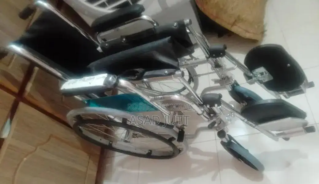 Imported Lightweight Folding Wheelchair - Portable Medical Mobility Ai