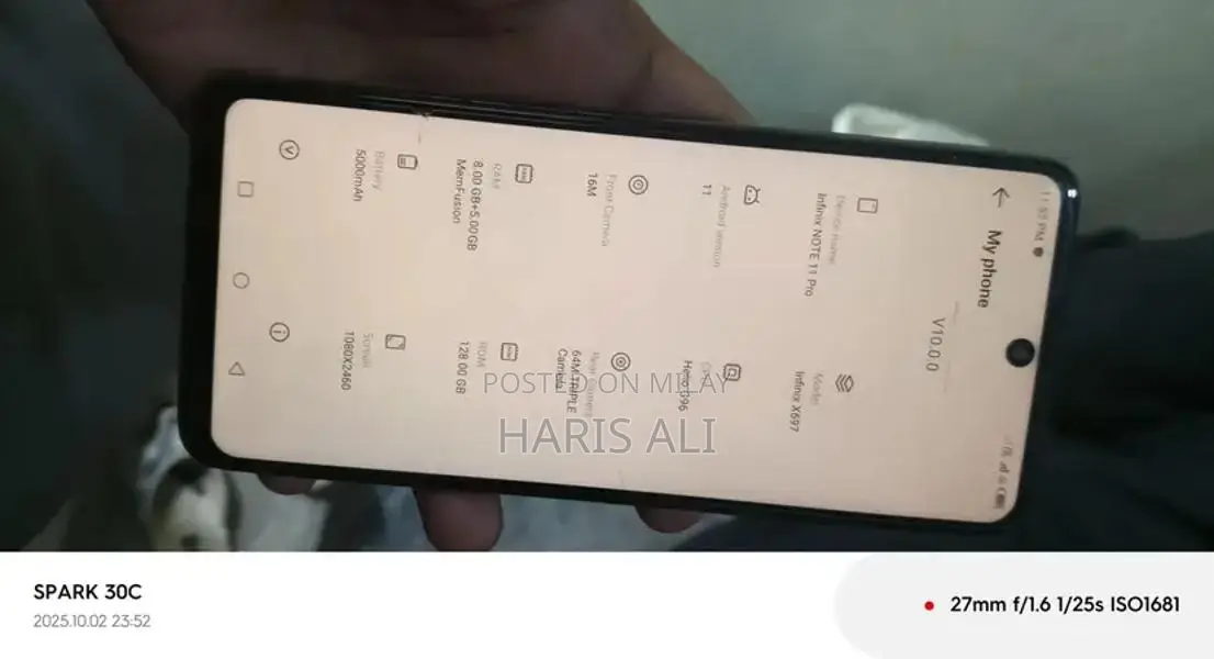 Infinix Note 11 Pro Smartphone PTA Approved