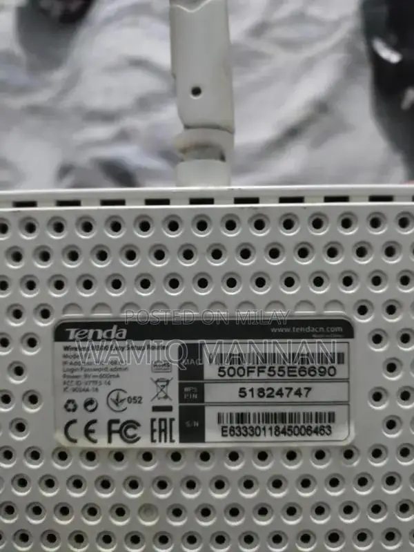 Tenda 3-Antenna Wireless Router/Access Point/Extender