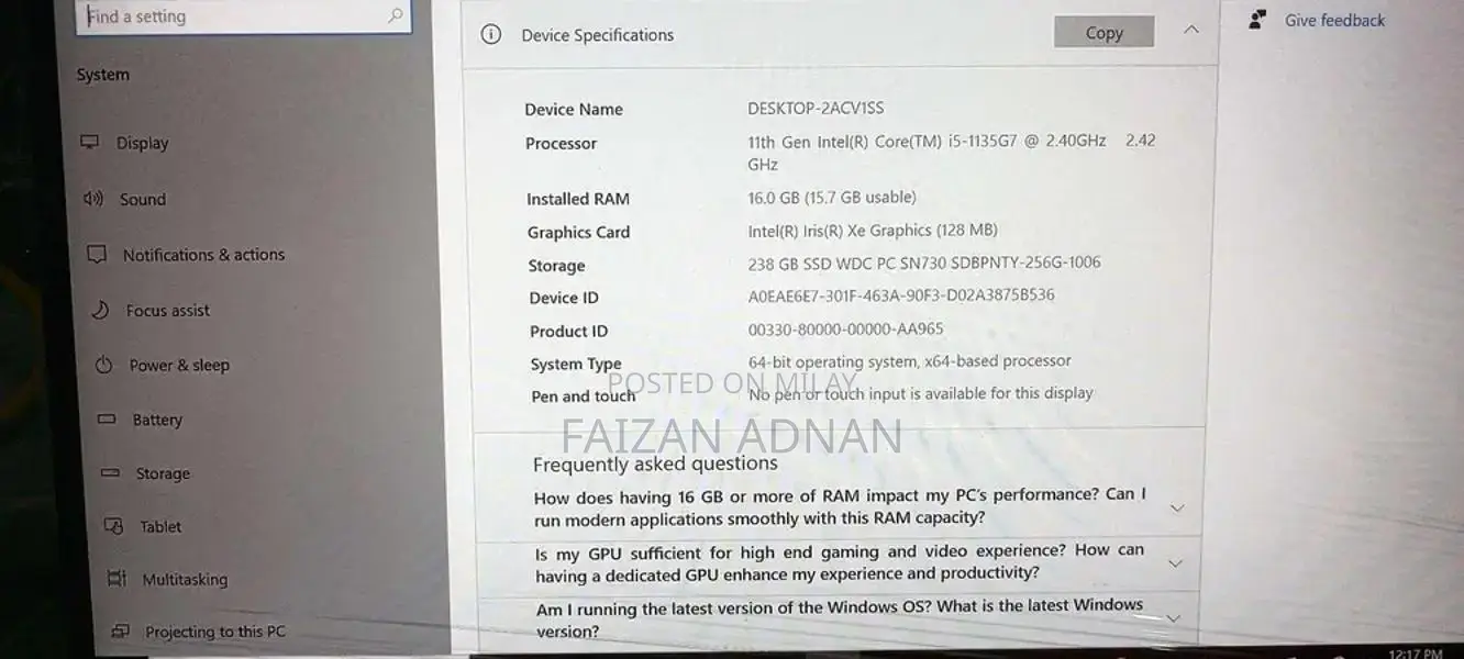 HP ProBook 640 G8 Business Laptop - 11th Gen Core i5