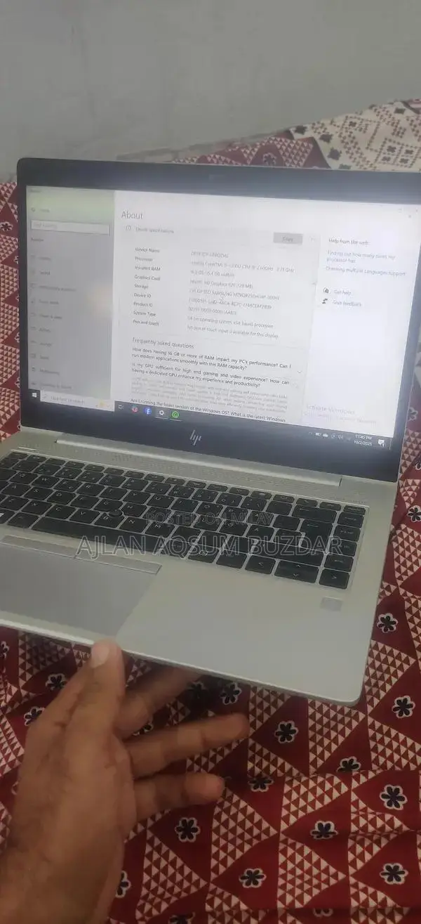 HP 840 G5 Laptop - i5 8th Gen Business Ultrabook