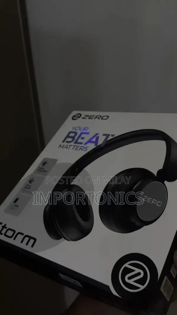 Storm Bluetooth Speaker and Headphones - Black Edition