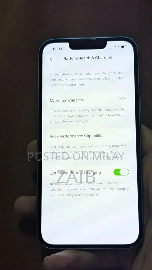 Apple iPhone 13 Blue Smartphone 128GB Storage