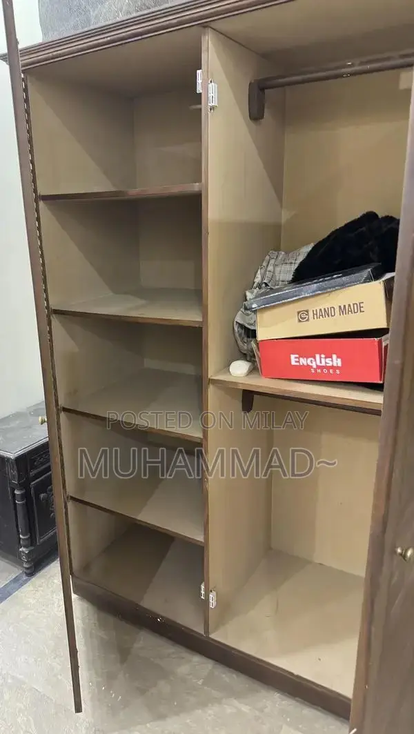 Wooden Wardrobe - Medium Size, Excellent Condition