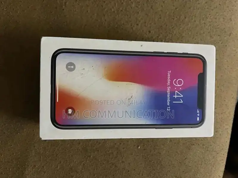 256GB iPhone X with Full Battery Health and Face ID