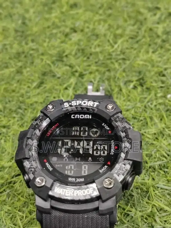 Unisex Round Rubber Chain Wristwatch - Classic Casual Design