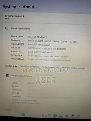 Lenovo IdeaPad 8th Gen Intel Core i5 Laptop