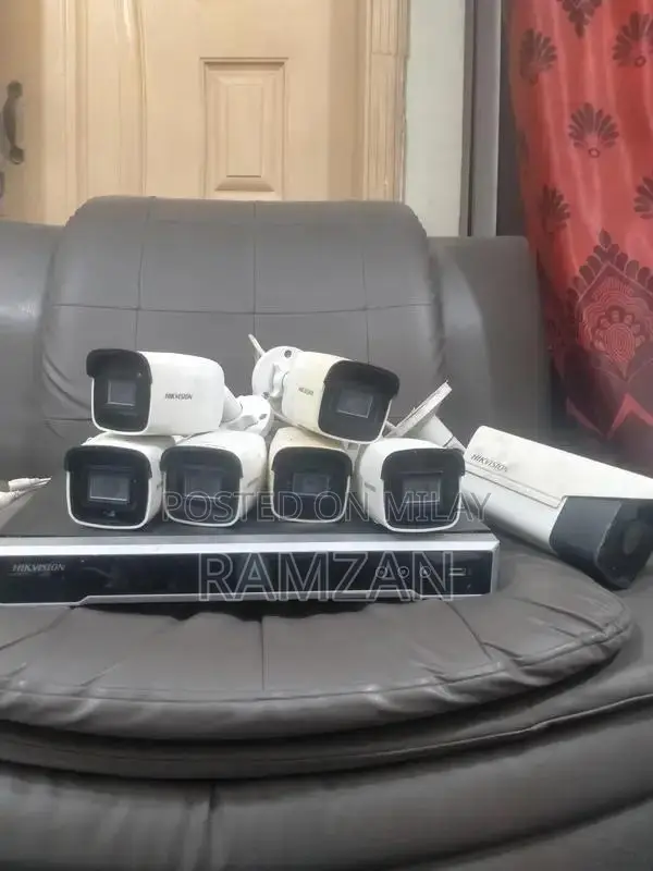 Hikvision 8-Channel NVR Security System with 8x 2MP Cameras