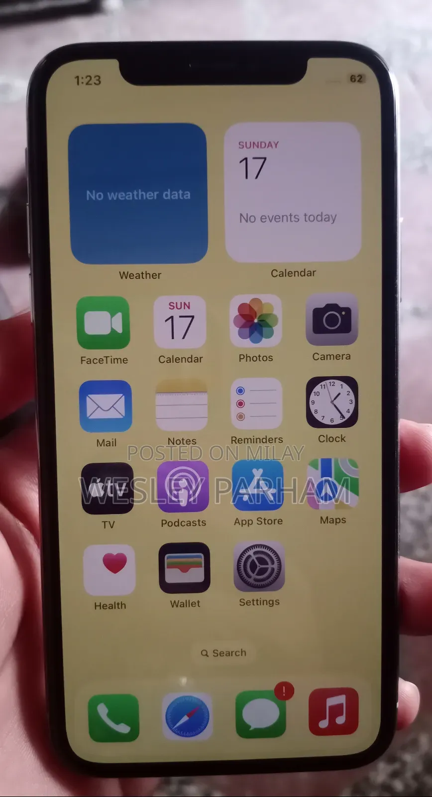 Apple iPhone X 256 GB White