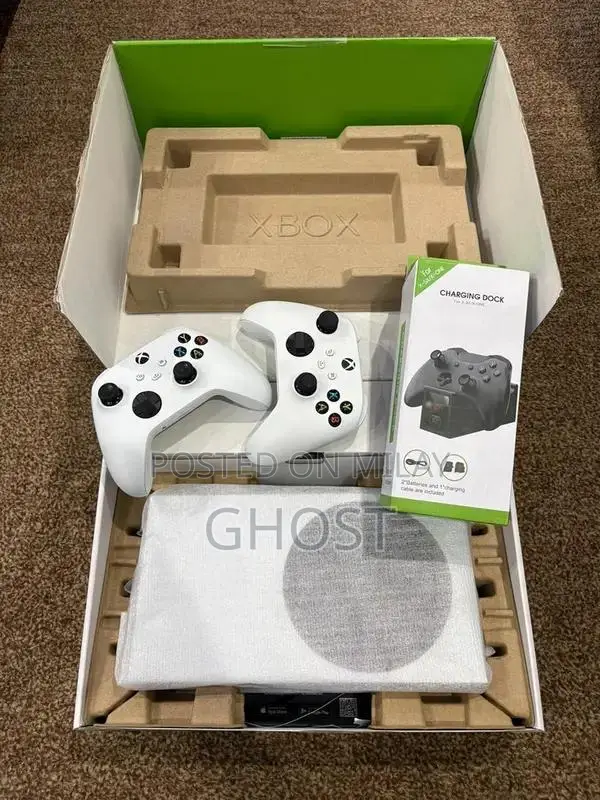 Xbox Series S 512GB Gaming Console with 2 Controllers