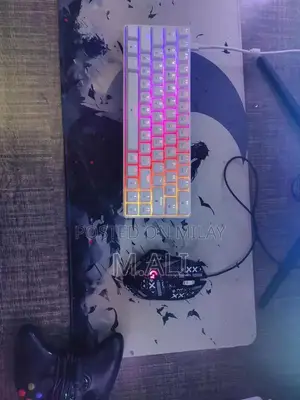 High-Performance Gaming PC with MSI Curved Monitor