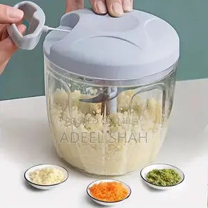Multipurpose Compact Blue Kitchen Chopper