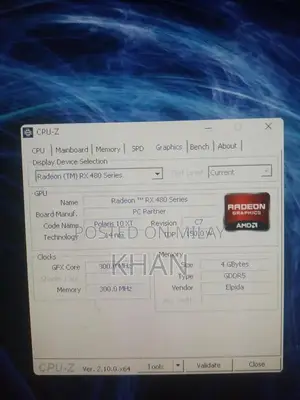 AMD Radeon RX 480 4GB Graphics Card