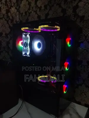 High-Performance Gaming PC with Core i7 Processor and RGB Cooling