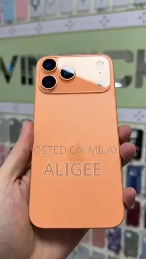 Cosmic Orange iPhone Pro Max Smartphone