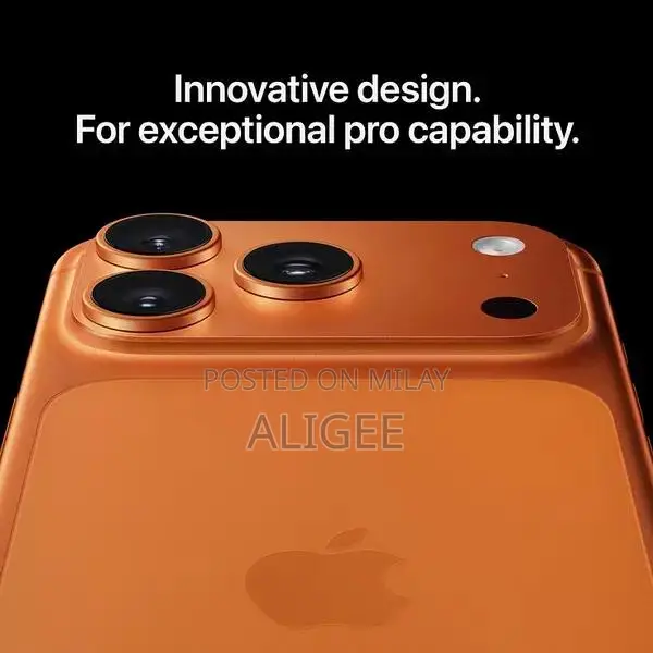 Cosmic Orange iPhone Pro Max Smartphone