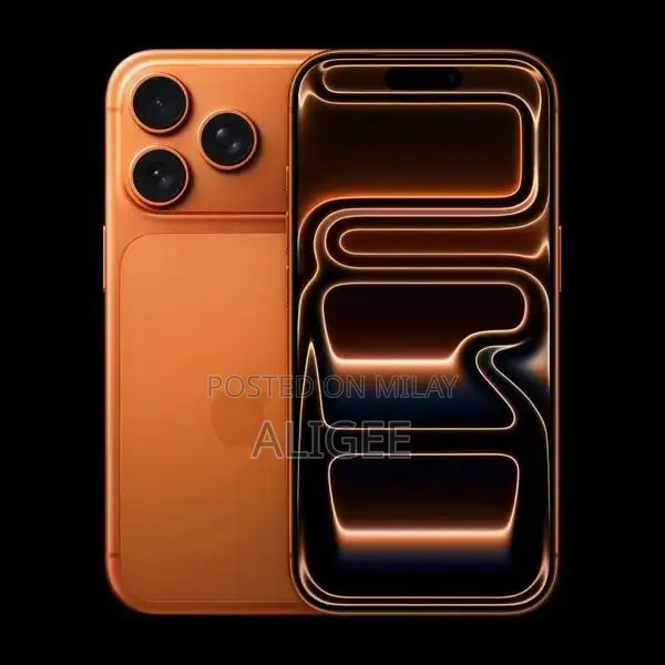 Cosmic Orange iPhone Pro Max Smartphone