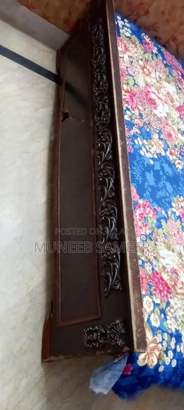 Argent Bedroom Set with Bed and Armoire