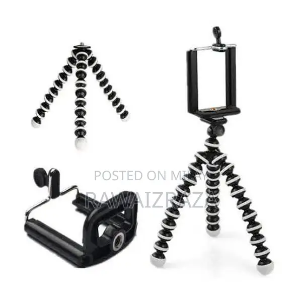 Flexible Adjustable Camera & Smartphone Tripod Stand