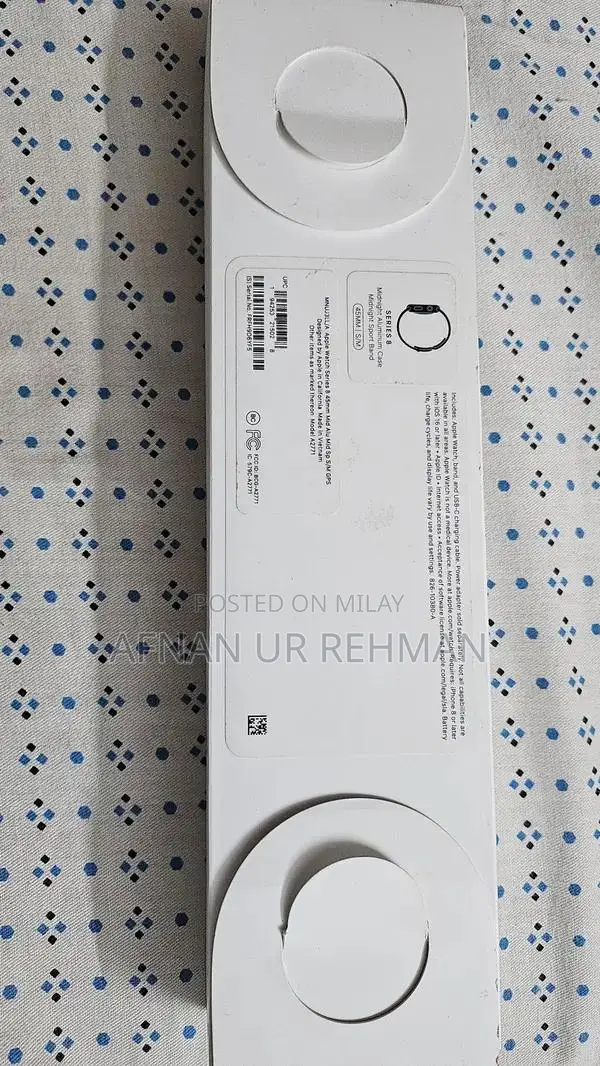 Apple Watch Series 8 45mm Midnight Aluminum Sport Band - Sealed