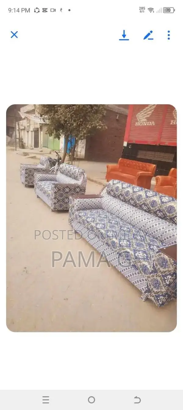 Modern 3-2-1 Seater Sofa Set