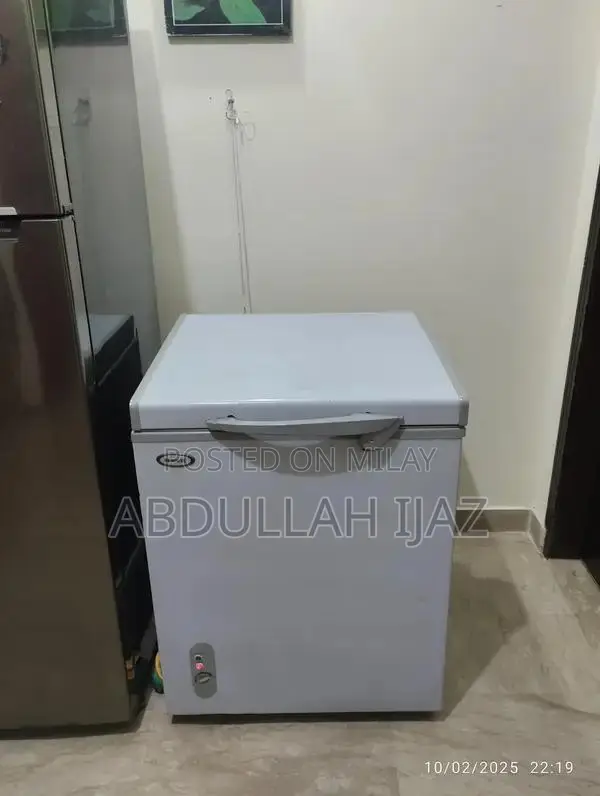 Waves Single Door Deep Freezer - Grey Compact Refrigeration