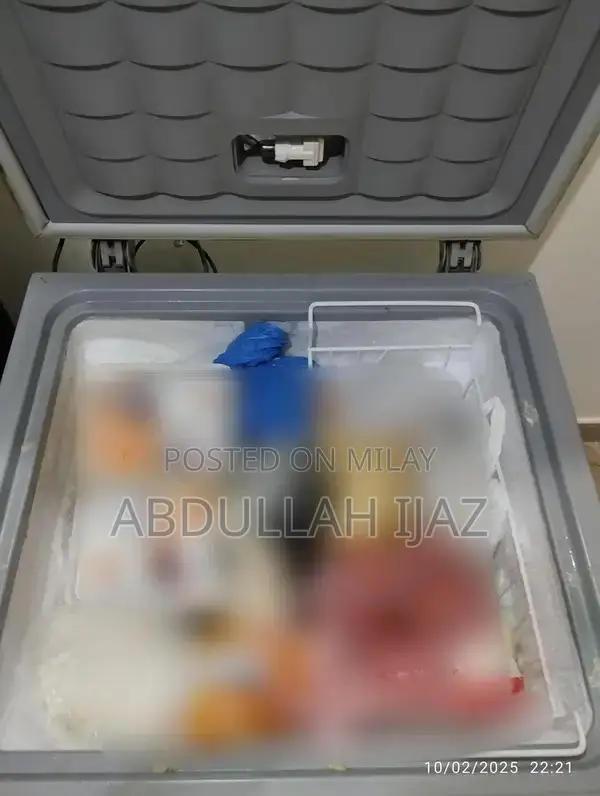 Waves Single Door Deep Freezer - Grey Compact Refrigeration