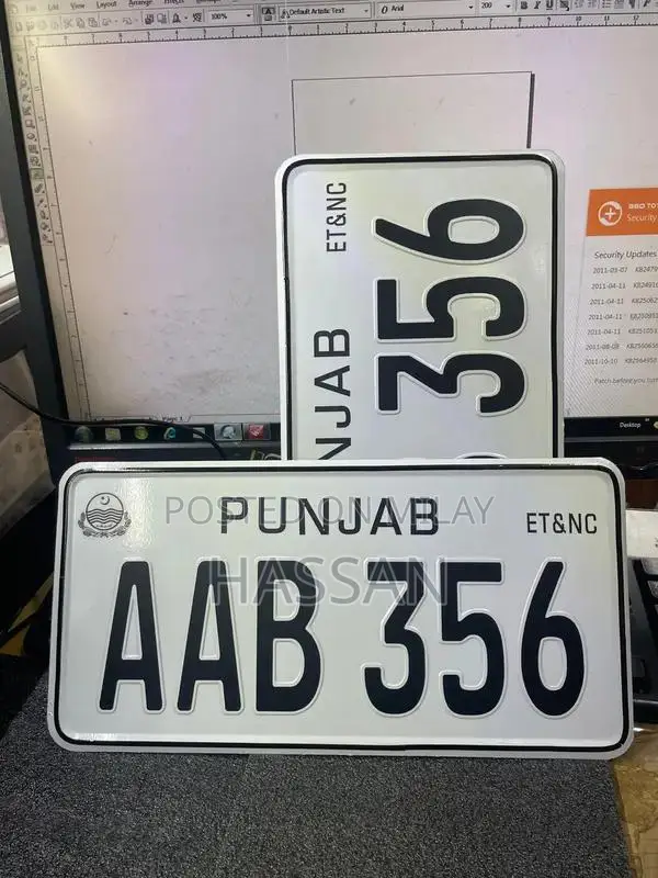 Custom Vehicle Number Plates - Personalized Registration Plates for Ca