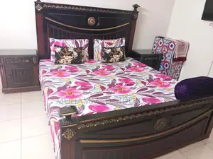 Photo - Complete Bedroom Set with Side Tables and Dressing Table