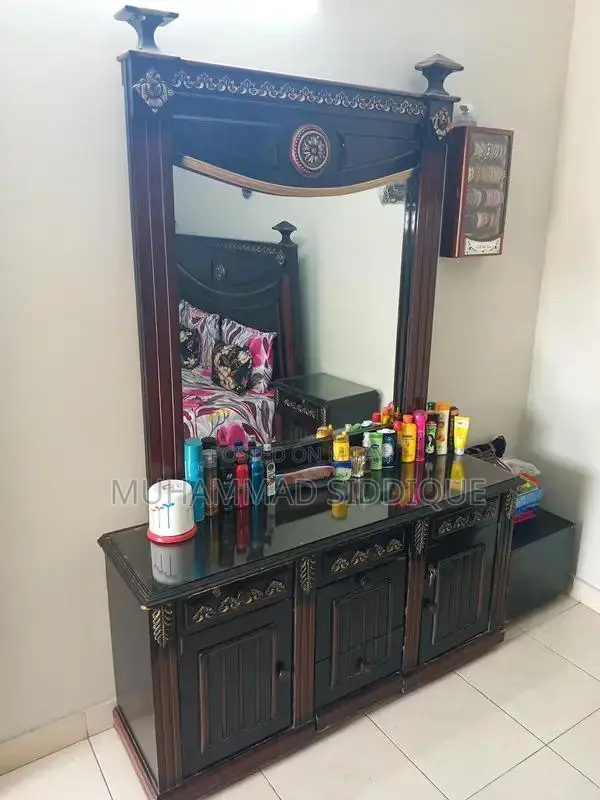 Complete Bedroom Set with Side Tables and Dressing Table