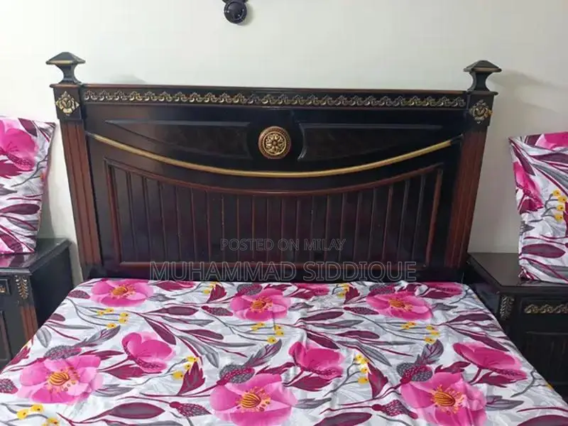 Complete Bedroom Set with Side Tables and Dressing Table