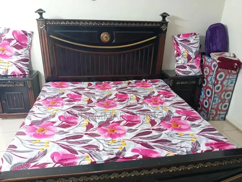 Complete Bedroom Set with Side Tables and Dressing Table