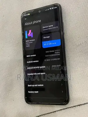 Redmi Note 10 Smartphone - 4GB RAM, 128GB Storage, Super AMOLED Displa