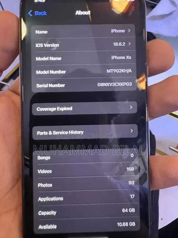 Apple iPhone XS 64GB PTA Approved Smartphone