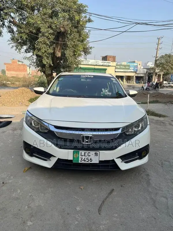 Honda Civic Sedan Red Full Option Performance Model