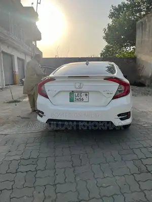 Honda Civic Sedan Red Full Option Performance Model